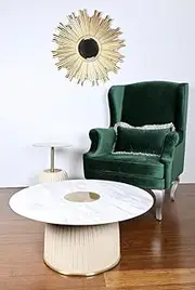 Melody | Classic LUX Coffee Table - White