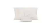 AQ Textiles Legacy 1000 TC Combed Cotton Sateen Blend 4-Pc Sheet Set KING Silver