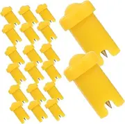 100pcs Glue Bottle Anti-blocking Needle Lash Extensions Supplies Glue Nozzle Needle Glue Bottle Parts Glue Bottle Nozzle Needle Replacement Head Stainless Steel Eyelash