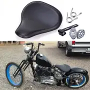 Black Motorcycle Spring Solo Driver Seat for Harley XL Sportster 1200 883 Bobber