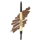 Uni Brow Eyebrow Pencil, Dual Sided with Spoolie, Longwearing Waterproof Eyebrow