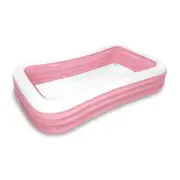 Intex Pink Swim Center Vinyl Inflatable Family Swimming Pool Outdoor Fun Kids 6+