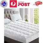 Giselle Bedding Mattress Topper Pillowtop Bamboo King Size