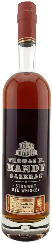 Thomas H. Handy Straight Rye Whiskey 64.75% 129.5 Proof 2021 Release 750ml