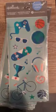 hallmark stickers scratch and sniff blueberry summer fun