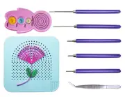 8 Pieces,Quilling Kits,Paper Quilling Tools,Quilling Knitting Board,Quilling ...