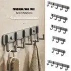 Wall Door Hook Hanging Rack Wall Mount Coat Hat Towel Hanger Storage Hooks