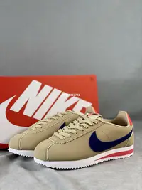 在飛比找Yahoo!奇摩拍賣優惠-Nike Classic Cortez Leather 米色