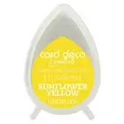 Couture Creations Pearlescent Sunflower Yellow Card Deco Essentials Pigment Ink