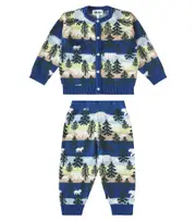 [Molo] Molo Brody cardigan and Sol sweatpants set M 12 multicoloured