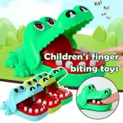 Funny Big Crocodile Mouth Dentist Bite Finger Toy Family Game For Kids Gift