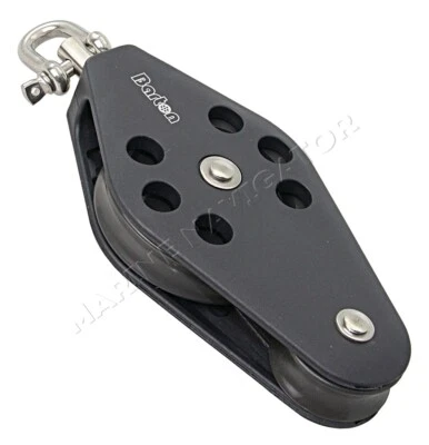 Sea instruments BARTON Performance fiddle block Size 2 swivel Ball bearings