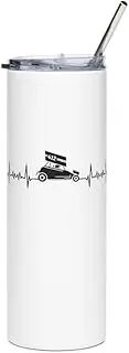 Teegarb Letter Blanket Funny Heartbeat Sprint Car Racing Race Dad Father Present Car Lover Vintage 8
