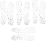[WESIEVYA] 4 Pairs Adorable Summer Socks Transparent Fishnet Ankle Socks Breathable Mesh Design Cute Star and Moon Pattern for Playful Look Kawaii Fashion