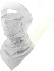 [Generic] Face Masque Sun Protection | UV Face Shield Masque Cover,Cooling UPF 50 Cover, Breathable Bandana Neck Gaiter for Hiking Skiing