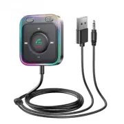 5.4 AUX Car Adapter Stronger Dual Mics & Noise Cancellation Bluetooth Receiver