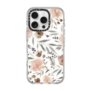 iPhone 16 Pro Clear Case MagSafe Compatible Spring Floral