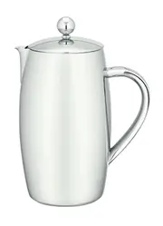 Stainless Steel Twin Wall Coffee Plunger 1.2L
