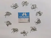 (100) MUSTAD (SIZE 12) FLY FISHING HOOKS- QUAL NO. 94845