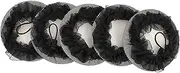 DONFAMDS 5pcs Girl Hairnet Bun Holders Elastic Hair Snood with Lace for Women for Dancers Nurses and Professionals Keep Hair Stylish and Secure