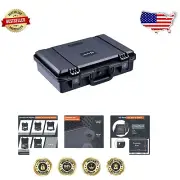 Durable Waterproof Hard Case with Foam Insert - Travel Safely with Confidence