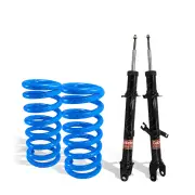 Front Raised Gabriel Ultra Strut Shocks Lovells Spring for Ford Territory SY RWD