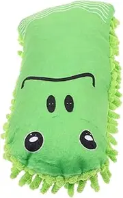 Frog Shape Plush Dog Interactive Chew for Dogs Reduces Anxiety Boredom Safe Cartoon Design for Playtime Fetch Activities