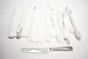 WMF Cromargan Stainless Steel Polished 18/10 Dinner Knife Mono Boston 12 Pack