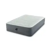 Intex Queen PremAire I Elevated Airbed/Mattress w/ Fiber-Tech 152x203cm Grey