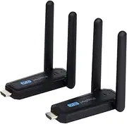 for Wirel Transmitter Dual Mode Display 5Ghz Stable Casting for Laptops Cameras Game Consoles Transmission Distance Up to 164 Feet Compatible Wirel Transmitter and Receiver