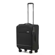 Tosca So-Lite 4W 54cm Carry-On Suitcase Black