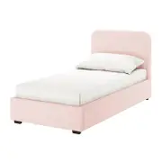 Carya Single Boucle Kids Bed