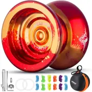 Professional Yoyo N11 plus Responsive Yoyo for Kids, Dual Purpose Metal Yo Yo wi