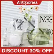 Nordic Style Shower Caddy Portable Ins Picnic Baskets Children Bath Toy Organize