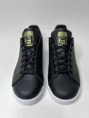 Adidas Stan Smith (Big Kid) Shoes Size 5.5 , Women’s 7 GY4254 CBLK/FTWHT/GOLDMT