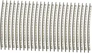 Totority Guitar Fret File Set Standard Guitar Fret Wires Metal Fretboard Wire 24pcs Kit