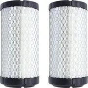 2 Pcs Air Filter OE 11013-1290 11013-7029 Compatible with Fleetguard AF25550, John Deere M113621, WIX 46449, Baldwin RS3715, NAPA 6449, Mule 11013-1290, Kubota 6A10082630