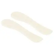 Bone Folder Creaser 2pcs Paper Creaser Arc Shape Scoring Folding Tool, White-1