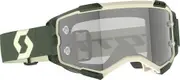 Scott Fury Light Sensitive Kaki/Green Motocross Goggles for Men One Size