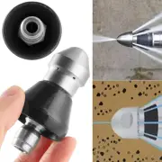 Connect Pipe Dredging 1/4inch Thread Pressure Drain Washer Nozzle Sewer Cleaner