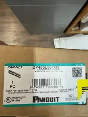 PANDUIT DP485E88TGY 48 PORT CAT 5E Punchdown PATCH PANEL.