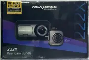 Nextbase 222X Front & Rear Dash Camera- Factory Seal