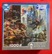 *Thomas Kinkade: Justice League 1000 Piece Puzzle - New Factory Sealed
