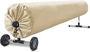Swimming Pool Solar Reel Protective Cover 16ft Pool Reel Cover Solar Blanket Cover Swimming Pool Blanket Protector for Above Ground and Inground Pools