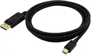 Premium Mini Displayport Male to DisplayPort Male Adapter Cable Display AV Converter Cord 1.8M