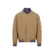 [Universal Works] Universal Works-Sand Ns Bomber Recycled Polyamide Jacket-Uomo XL STAND