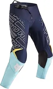 Fox Racing Youth 180 Motocross Dirt Bike Pant, Light Blue Elevated, 28