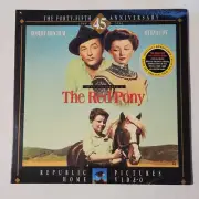 SEALED THE RED PONY 45TH ANNIVERSARY MOVIE LASER DISC VIDEODISC ROBERT MITCHUM