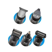 5 in 1 Multi-functional Waterproof Hair Clippers Beard Trimmer of Mustache Trimmer Nose Hair Trimmer Precision Trimmer for Man