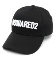 DSQUARED2 EMBROIDERED LOGO BASEBALL CAP HAT BCM071405C00002M063